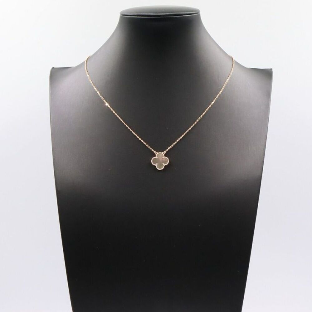 Van Cleef & Arpels Vintage Alhambra Au750 Necklace - Picture 7 of 7